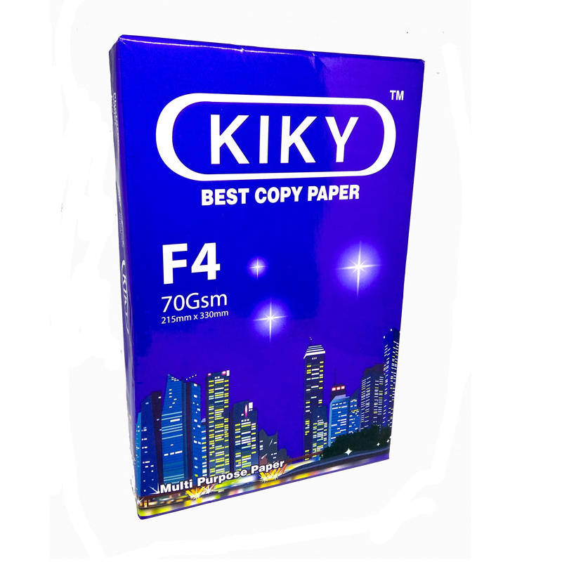 

Kiky F4 Copy Paper 70 Gsm 500 Lembar / Kertas F4 Foto Copy Print / Kiky F4 Copy Paper 70 Gsm