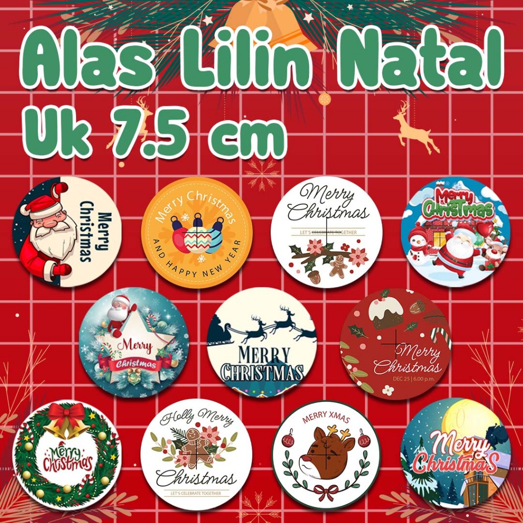

ALAS LILIN VERSI CHRISTMAS/NATAL