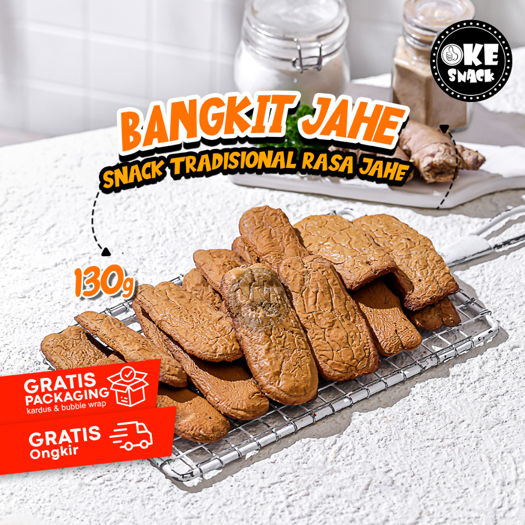 

Kue Tradisional Bangkit Jahe 130g