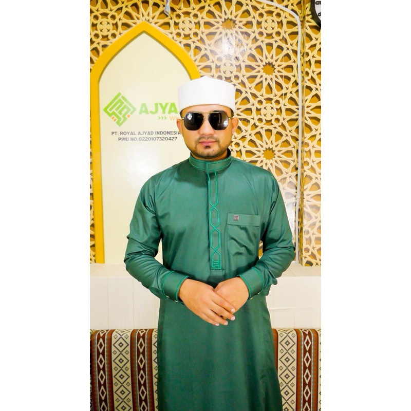 JUBAH / GAMIS AJYAD PREMIUM BORDIR POLYSTER