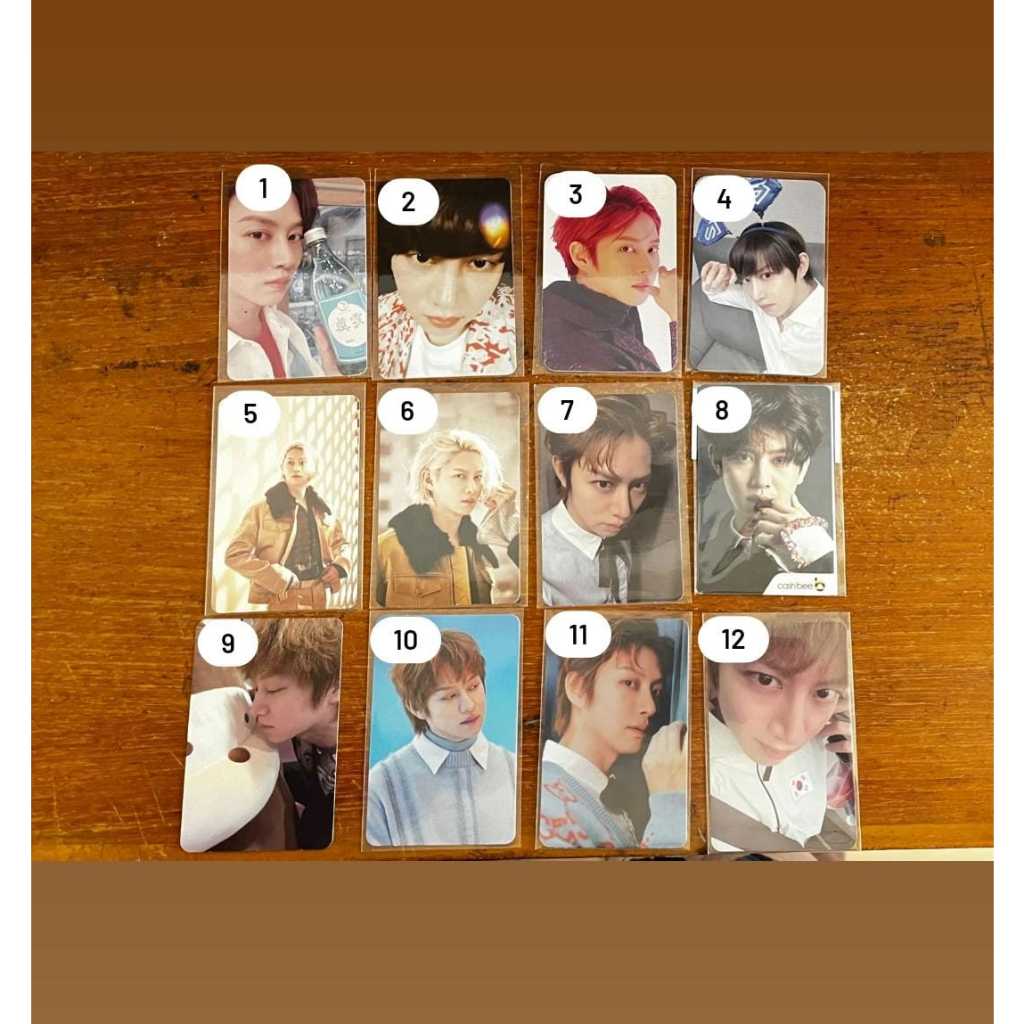 pc photocard heechul super junior