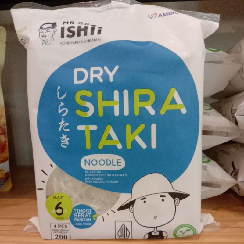 

Mie Shirataki Kering 250 gr