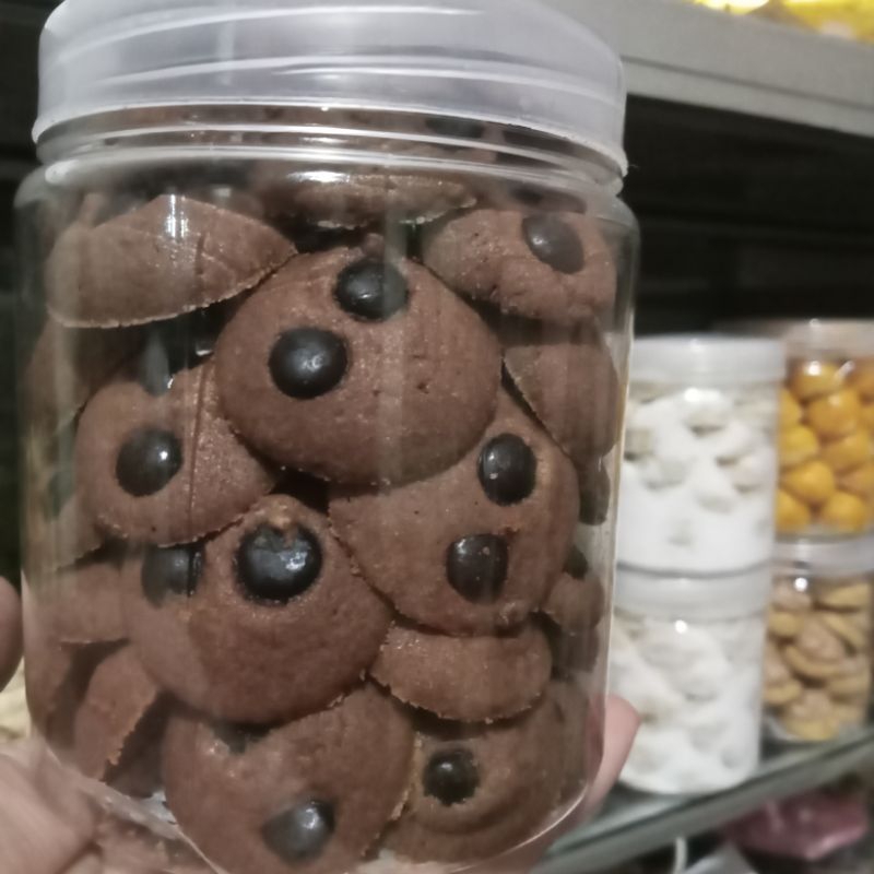 

COOKIES COKLAT CHOCO CHIP //KUE KERING COKLAT MINI RENYAH