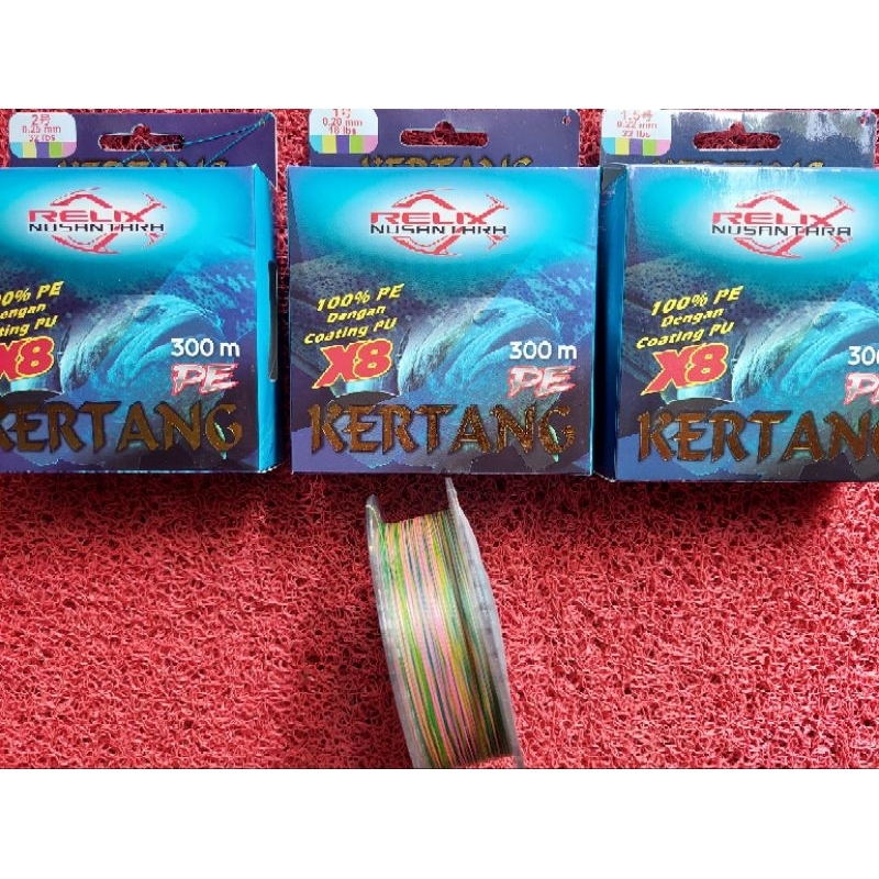 senar pe relix kertang 300mtr