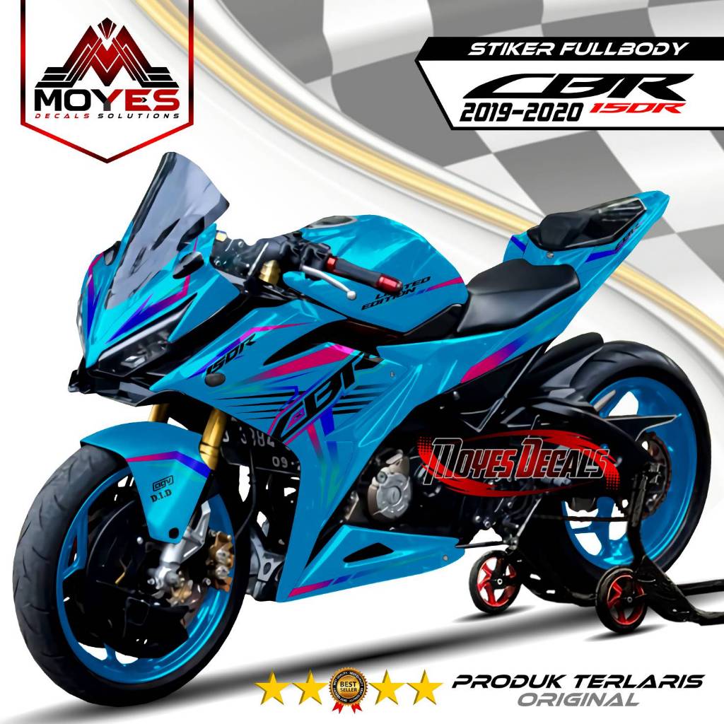 Bisa Cod ( Promo )Decal Stiker Motor CBR 150R 2019 / CBR 150R 2019 Facelift Full Body / CBR 150R K45