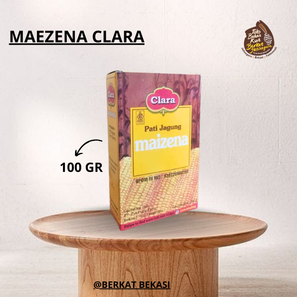 

CLARA TEPUNG MAEZENA CLARA / TEPUNG MAIZENA / TEPUNG PATI JAGUNG 100 GR