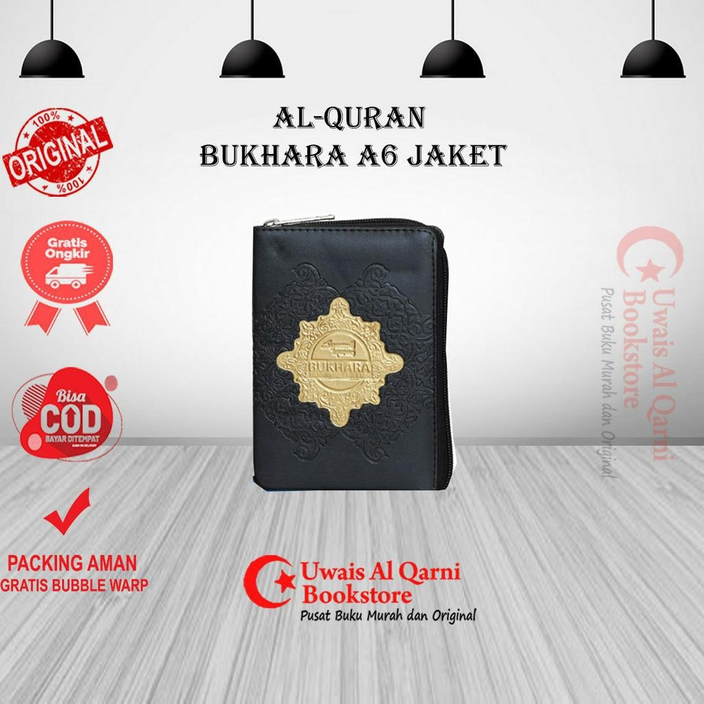 Al-Quran Bukhara A6 Kalp Cover Jaket ResletinTajwid Warna Terjemah - Mushaf Bukhara A6