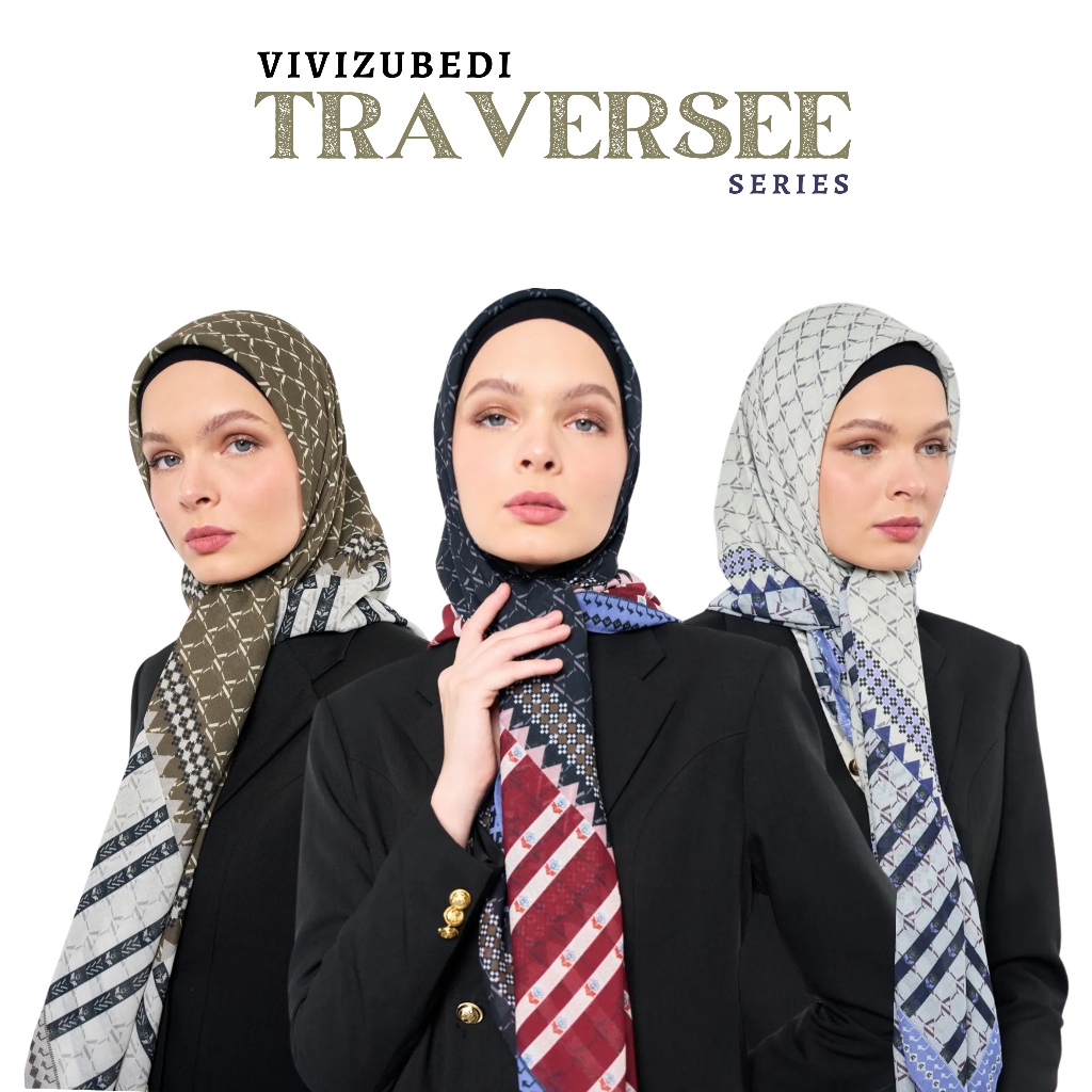 Vivi Zubedi New Traversee Scarf / VZ Scarf traversee ORIGINAL Vivi Zubedi / VZ TRAVERSEE VOAL SCARF