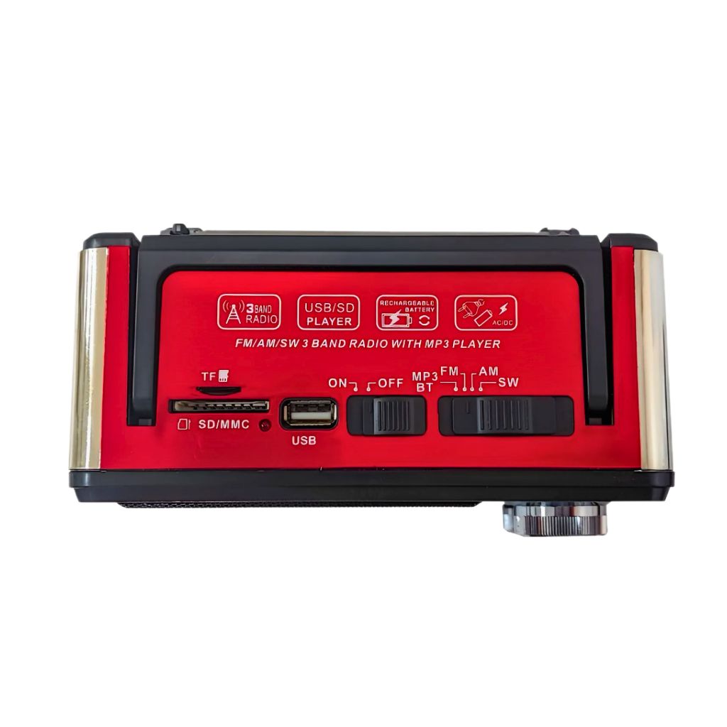 Radio FM/AM/SW Speaker Portable Bluetooth FM Radio Klasik Design Radio Bluetooth FM/kartu TF/usb