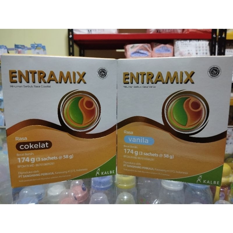 

ENTRAMIX COKLAT / VANILLA 174g