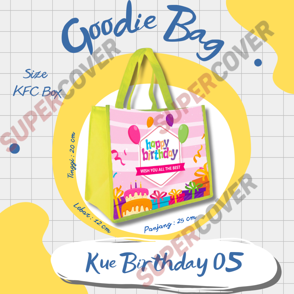 

Goodie Bag Birthday 05 Warna Kuning Untuk Acara Ulang Tahun