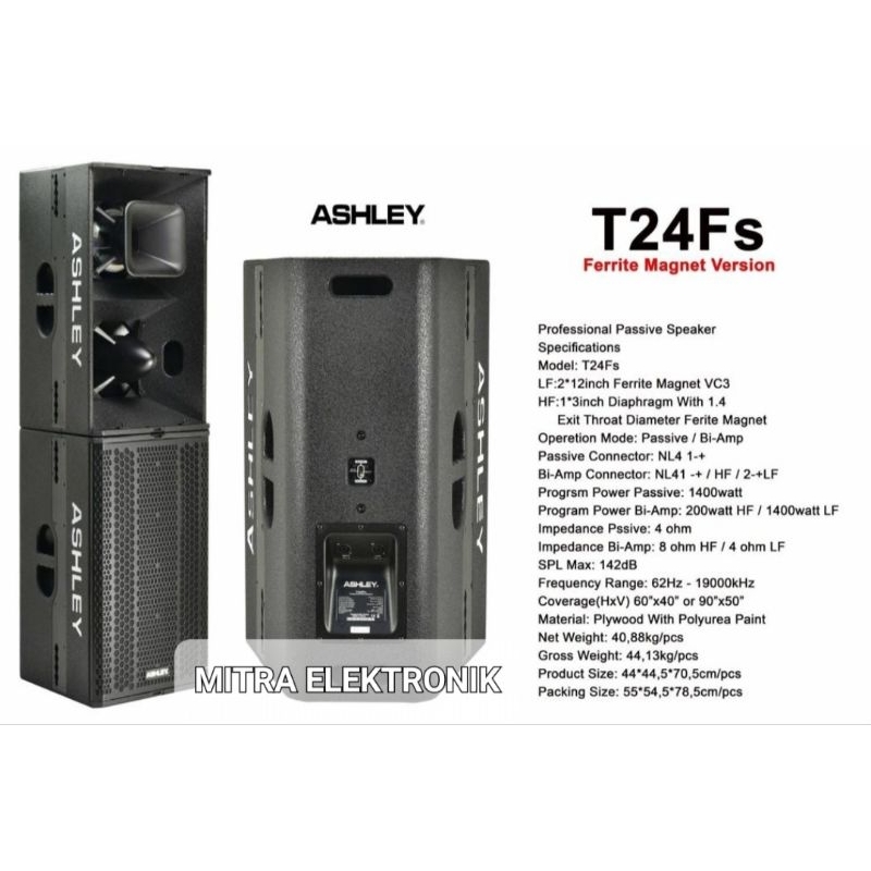 ASHLEY T24FS ORIGINAL Ashley Line array T24fs original
