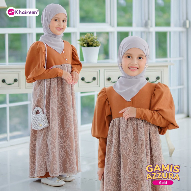 Azzura Gamis | Gamis Anak | Dress Anak | Pakaian Anak | Baju Lebaran Anak