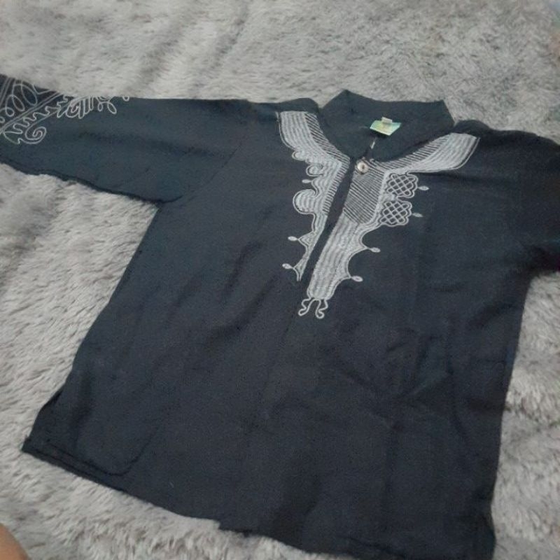 preloved baju koko panjang anak laki- laki
