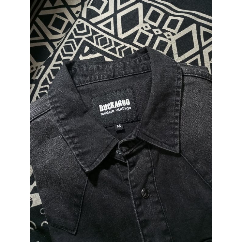 kemeja denim BUCKAROO