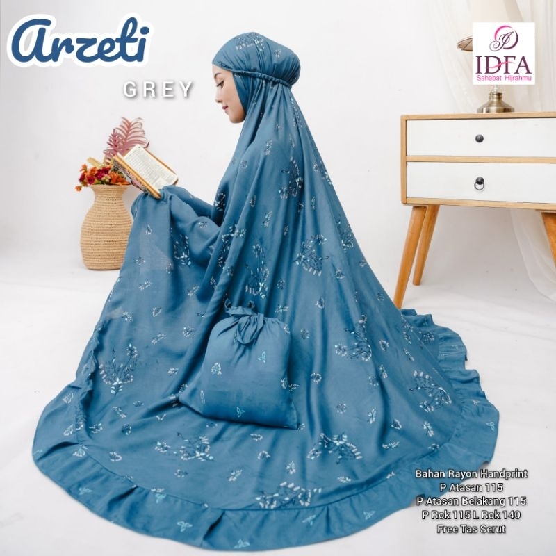 Mukena Arzeti Rayon Jumbo Murah