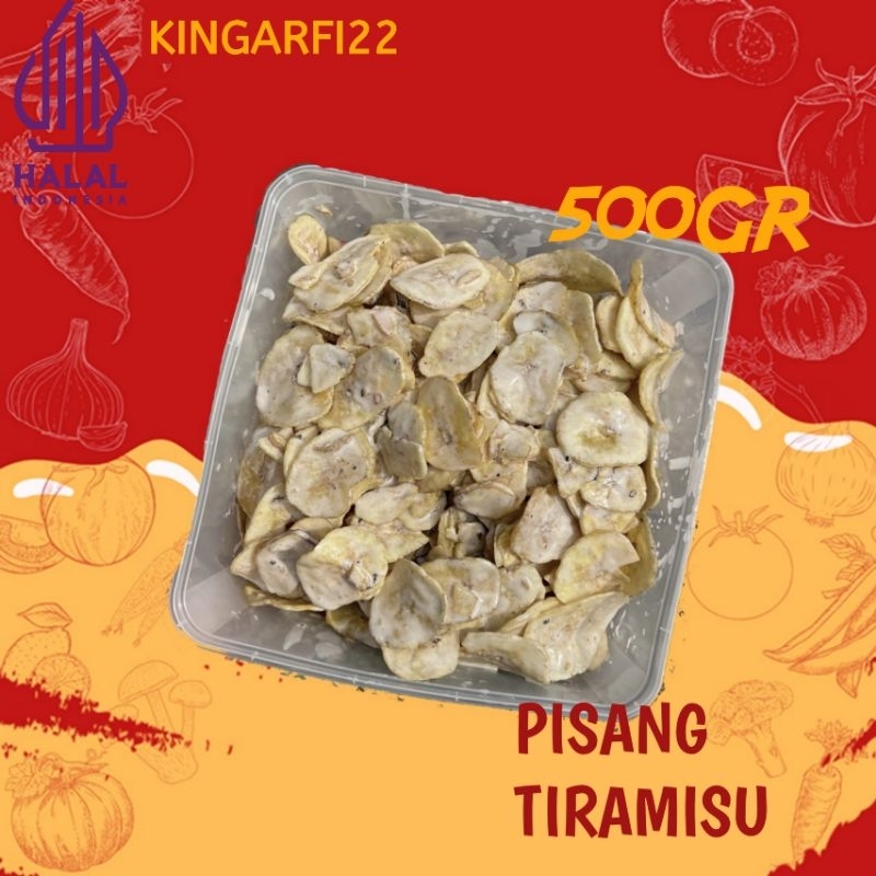 

500GR KRIPIK PISANG TIRAMISU LUMER