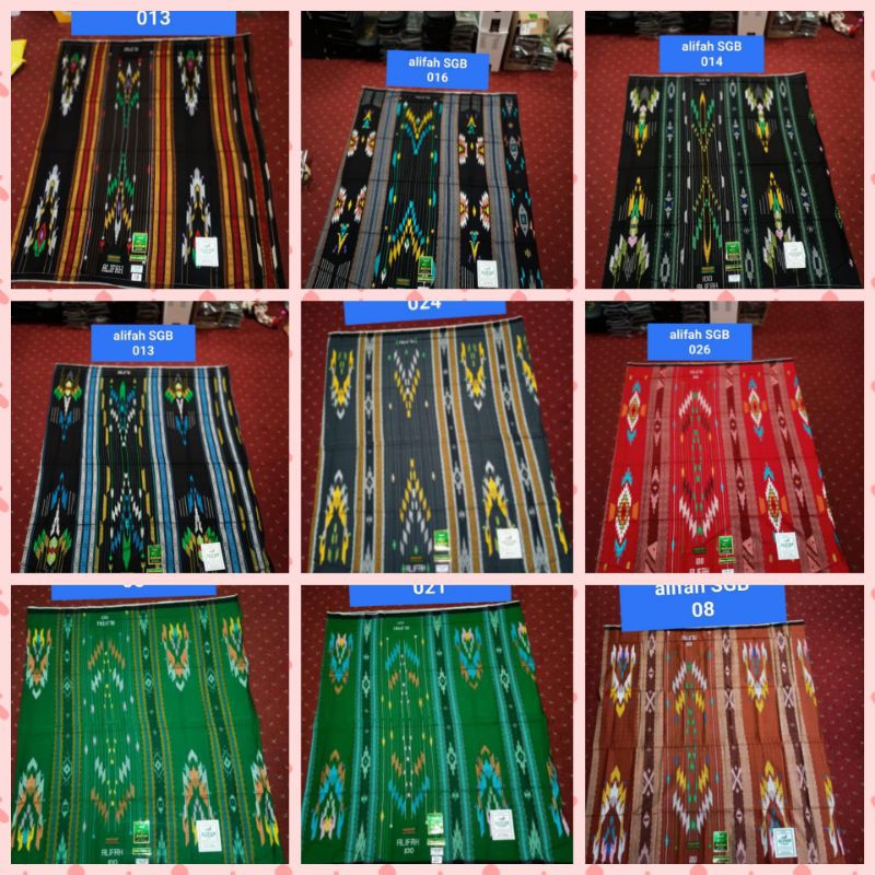 SARUNG ALIFAH SGB MESRES 100