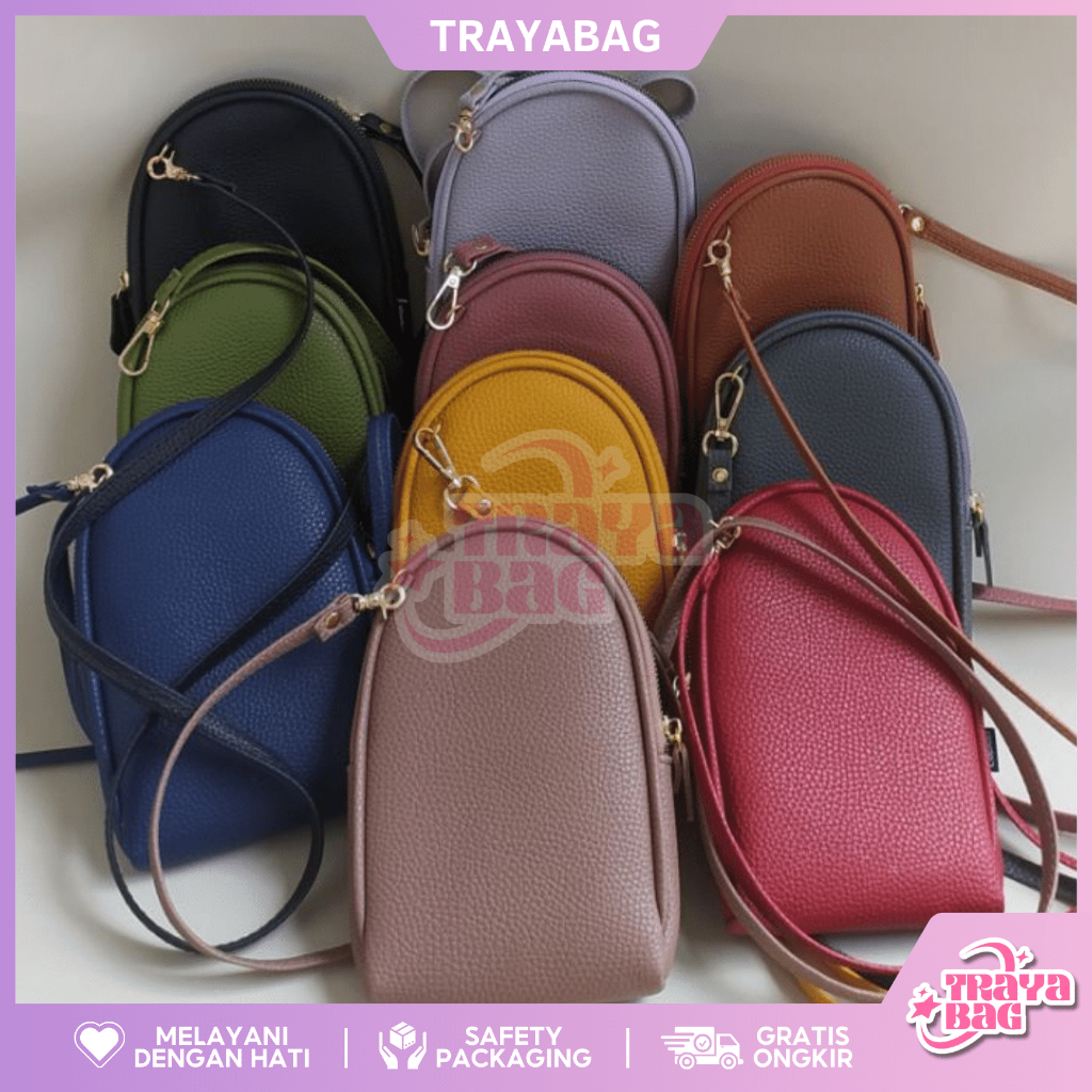 SELEMPANG HP / Tas HP / Tas selempang kecil / Tas HP Papirut / Tas Wanita / Sling Bag HP