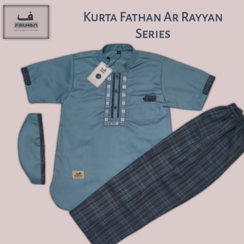 Koko Kurta Anak Laki-Laki Ar-Rayyan Series By Fathan