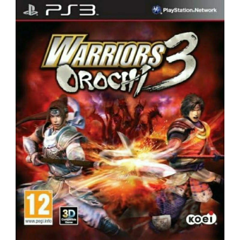 Blu-ray disc game ps3 hen/cfw Warriors Orochi 3