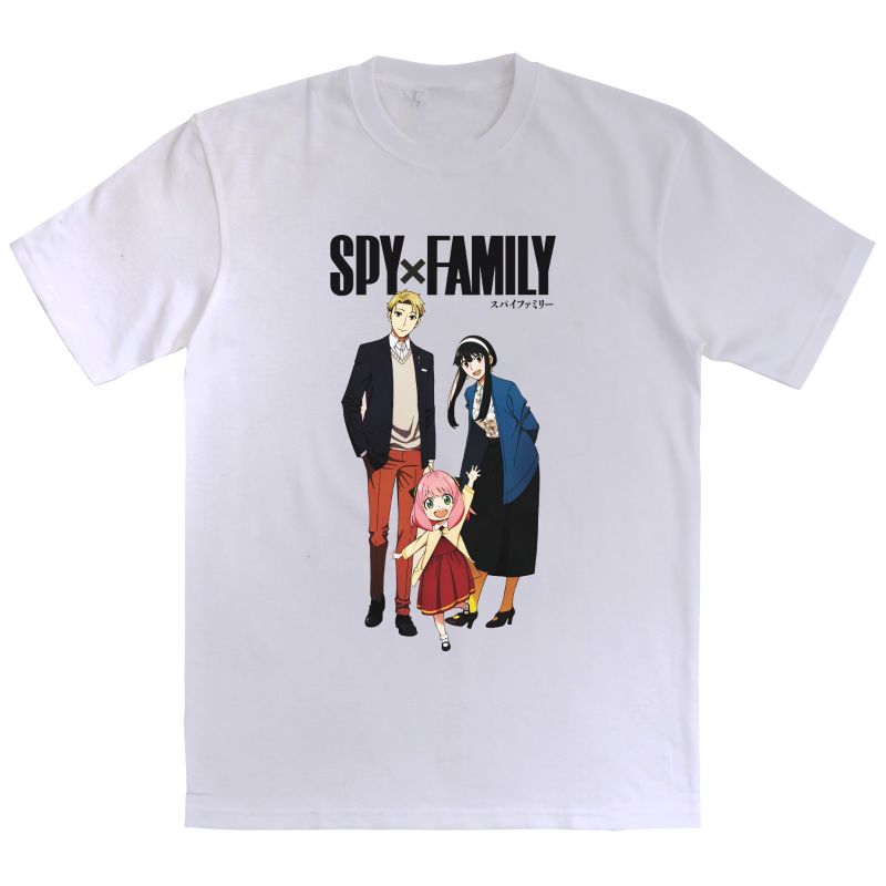 Kaos UNIQLO spy Family kaos anime