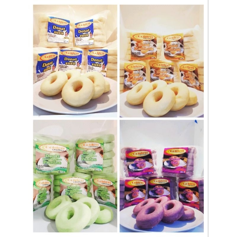 

DONAT SUSU DONAT KENTANG DONAT UBI DONAT GOLDEN DELIES