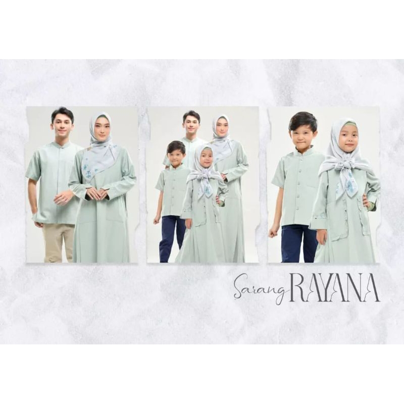 rabbani sarang RAYANA SARIMBIT KELUARGA  baju seragam keluarga couple keluarga terbaru