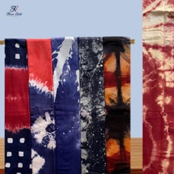 Kain Batik - Shibori jumputan - Kain Celup