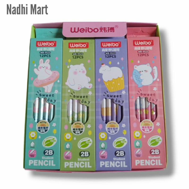 

PENSIL 2B WB-9523 SWEET DAY / PENSIL ANAK 2B