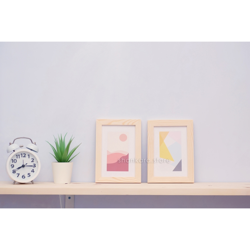 Figura Kayu 4R 10x15 - Pigura Foto - Bingkai Foto - Frame Kayu Jati Belanda