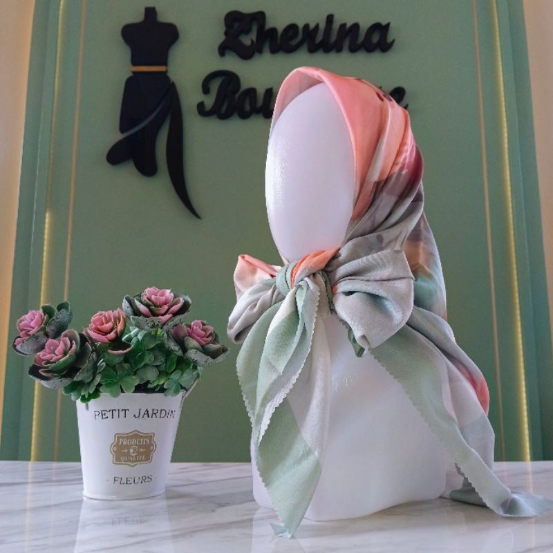 Hijab voal Wanita Bahan Premium