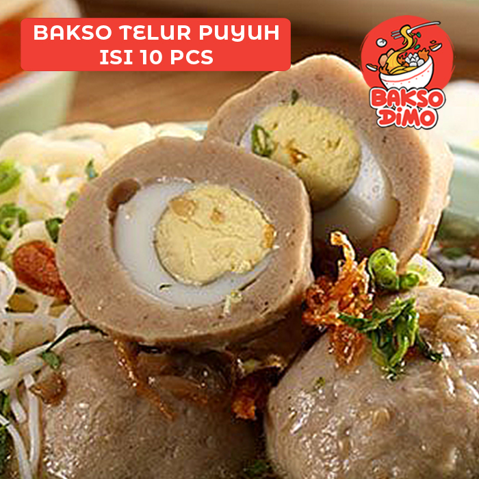 

BAKSO TELUR PUYUH 10 pcs | Bakso Dimo Super Premium