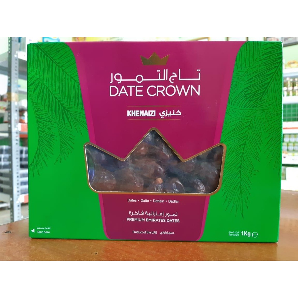 

Kurma Date Crown Khenaizi 1kg asli original