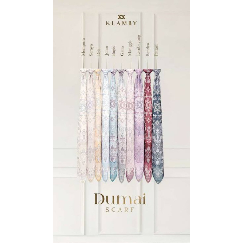 NEW Dumai Scarf by Wearing Klamby