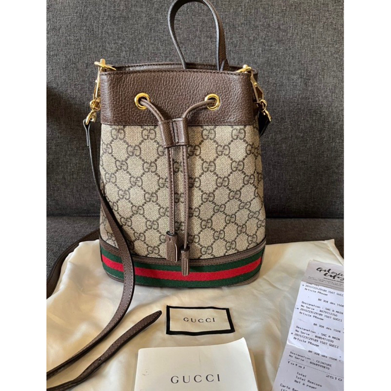 Gucci Ophidia Bucket Bag Small (Preloved)