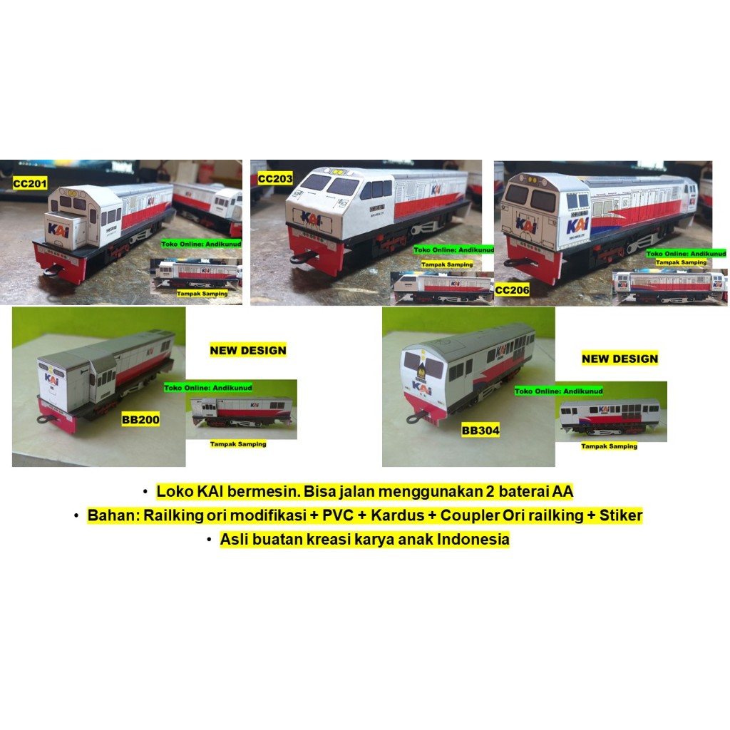 Kereta api Railking Lokomotif KAI