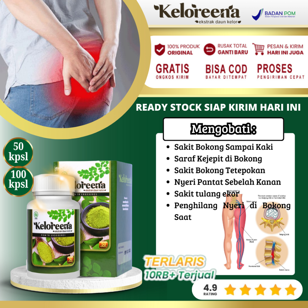 Obat Sakit Bokong Sampai Kaki, Obat Saraf Kejepit di Bokong, Obat Sakit Bokong Tetepokan, Obat Nyeri