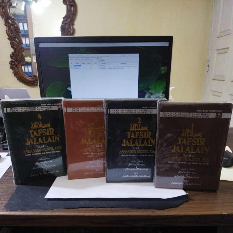 Terjemahan Kitab  Tafsir  jalalain  isi jilid  2.3.4  Berikut ASBABUN NUJUL AYAT