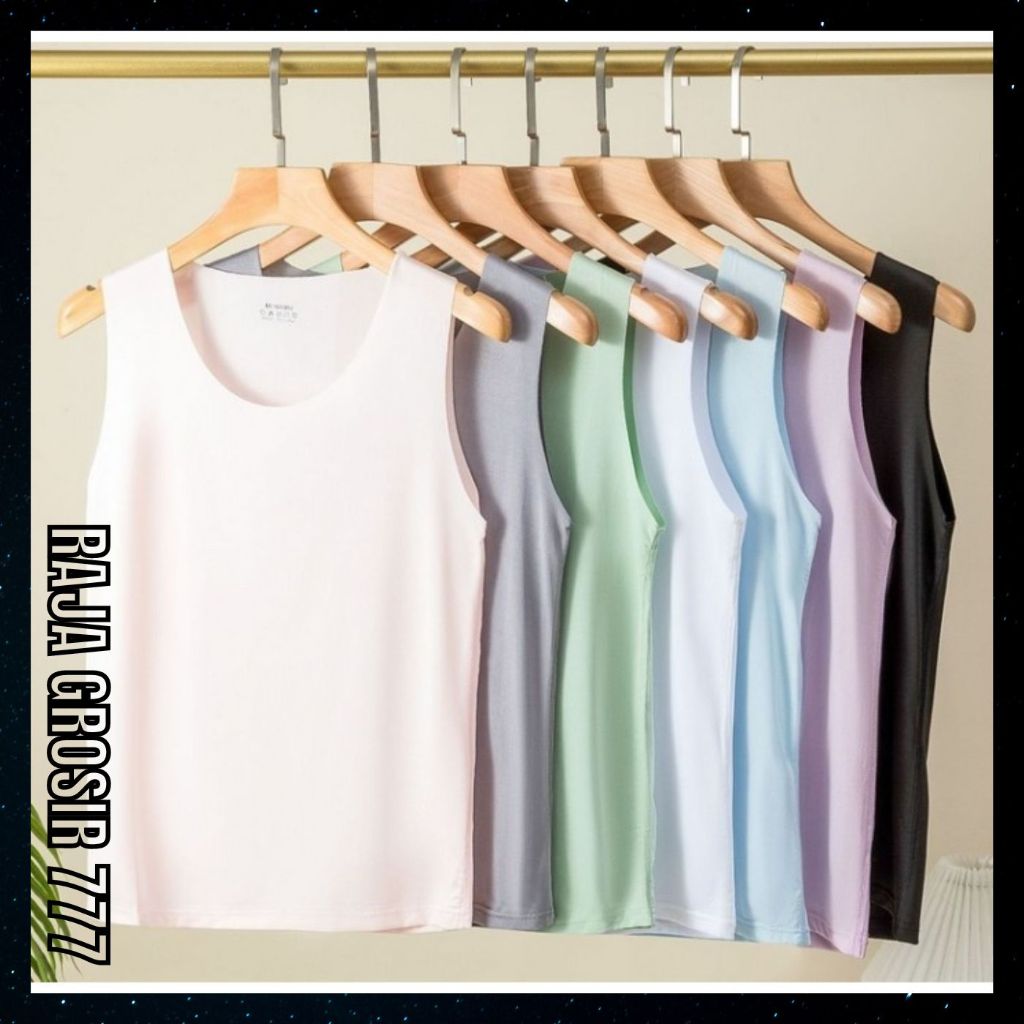 Singlet Wanita Jumbo Singlet Big Size Adem Premium PDW 09