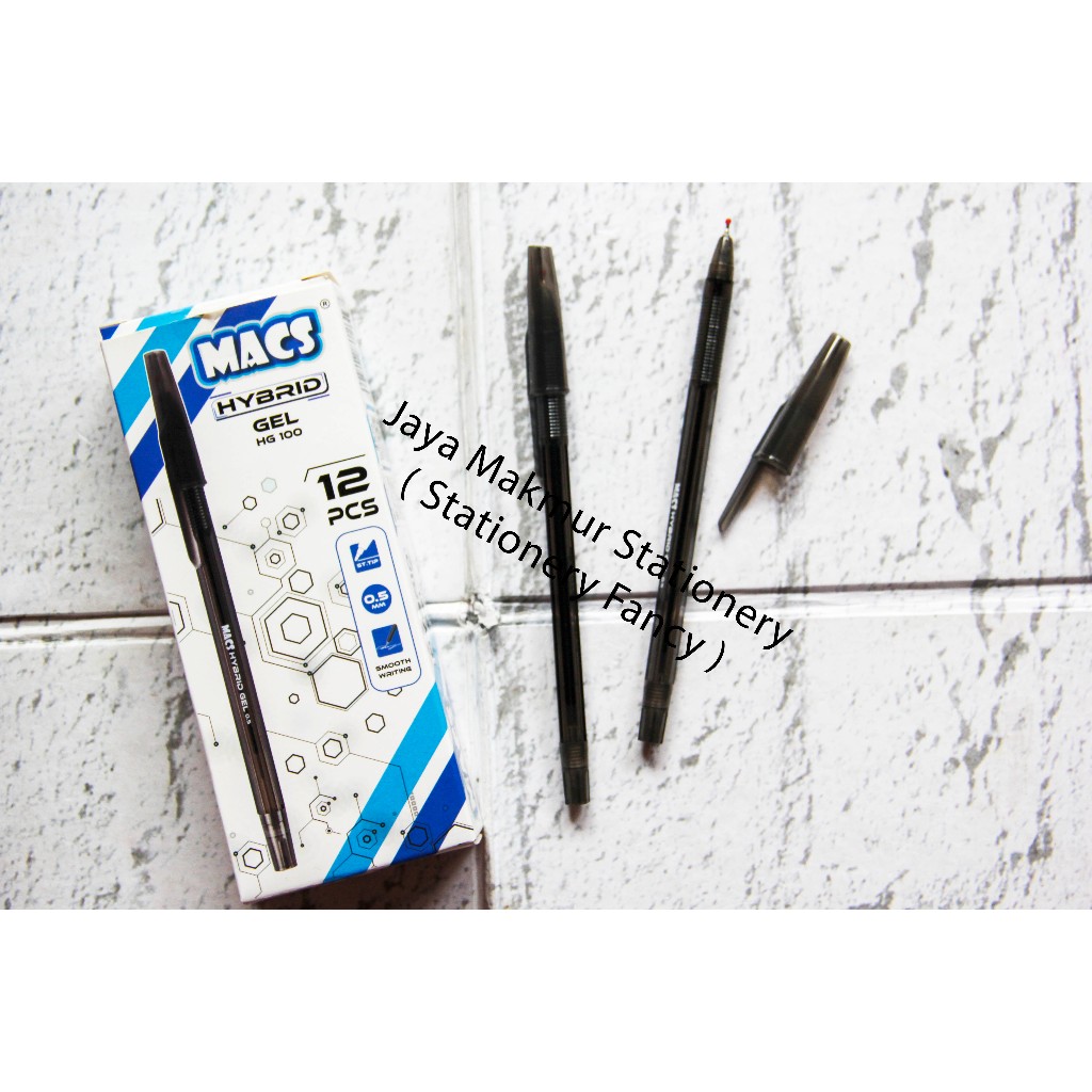

Pen Macs Hybrid Gel 0.5 mm HG 100 (1 lusin)