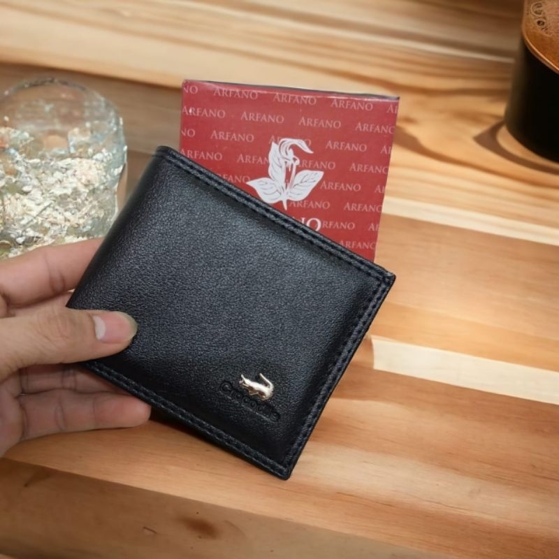 Dompet Pria Kulit Sintetis Asli Premium Dompet Lipat Pria Alfano asli