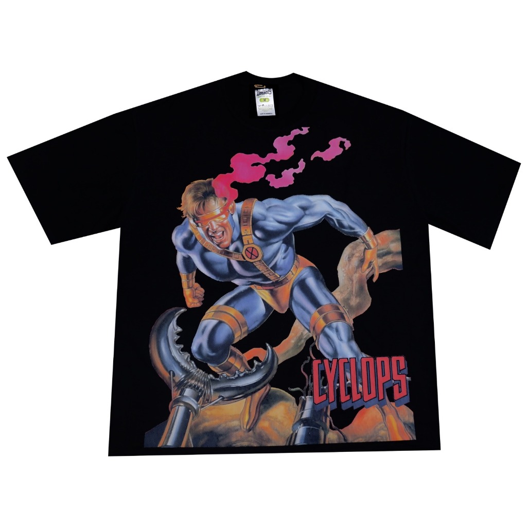 T-shirt DC Cyclops X Men Kaos VIntage Bootleg Oversize