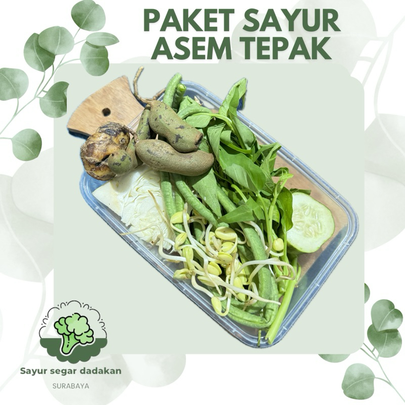 

FOOD PREP SAYUR ASEM LENGKAP SEGAR