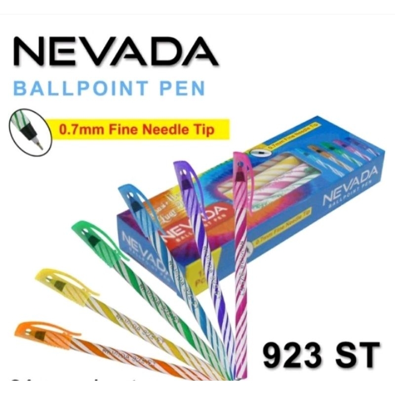 

Pulpen Ballpoint Nevada Spin Lilin Pen