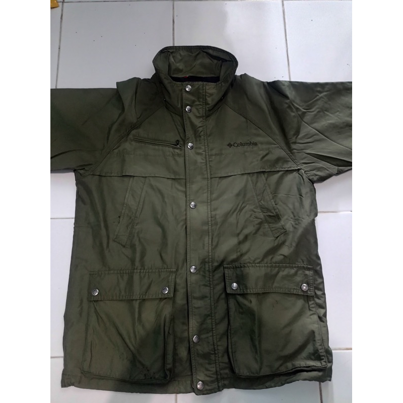 COLUMBIA parka army jacket