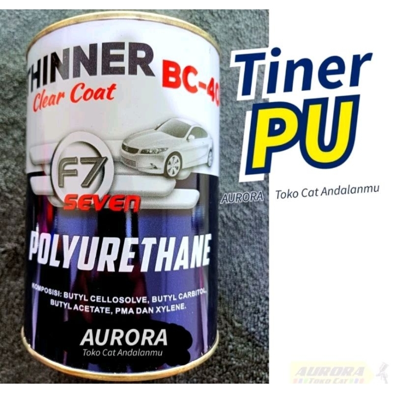 Tiner PU BC40 Thinner F7 Seven - Bagus untuk Pengencer Cat dan Clear