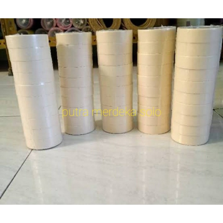 

Isolasi Kertas Masking Tape Millenium 3/4" Lakban Kertas Millenium