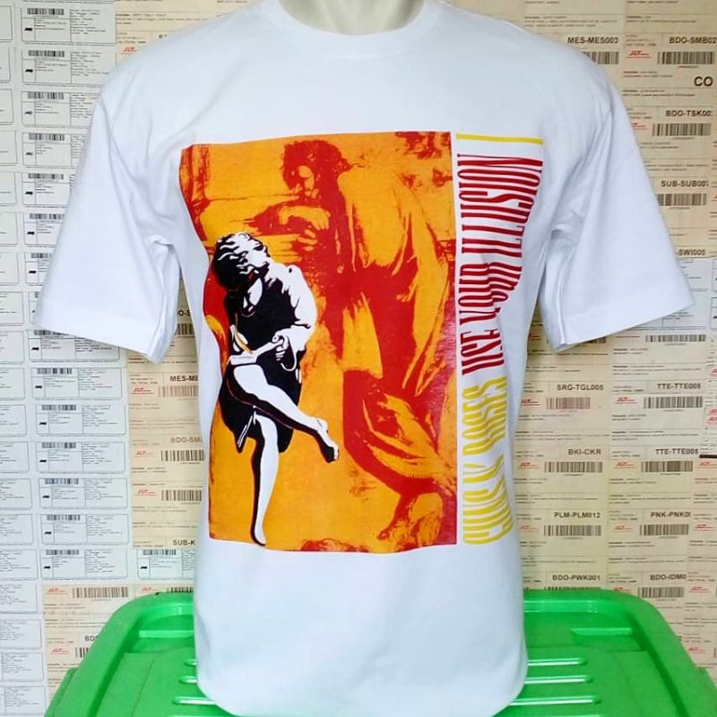 Kaos band Guns N Roses PUTIH
