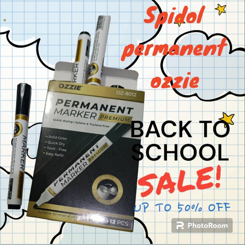 

spidol permanent ozzie